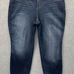 Torrid Bombshell Skinny Jeans Stretch Preppy Casual Dark Blue Women's 28R x 28 Photo 0