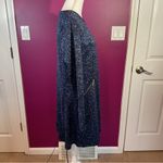 Michael Kors Michael Wm’s Sz 16 Blue Speckled Dress Zippered Pockets Fit & Flare Photo 6