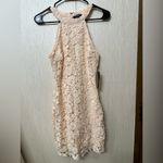 Lulus Lulu’s Love Poem Blush Pink Lace Mini Dress Sz XS Photo 2