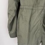 Sebby  Army Green Utility Hooded Jacket Size Medium Photo 3