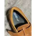 NWOB Orthofeet Serene Tan Leather Adjustable Strap Size 9.5 Comfort Slip On Brown Photo 3