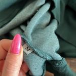 Boys Lie GREEN VELOUR CROPPED HOODIE Photo 3