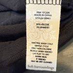 Soft Surroundings Smocked Off Shoulder Top Criss Cross Black Blouse 1X Photo 2