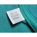 Adidas Hooded Zip Vest Womens Size Medium Blue/Green Athletic Gym Workout Logo Photo 11