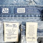 Miss Me  Bermuda Shorts Size 26 Embellished Cross Pockets Stretch Denim JE5837M Photo 7