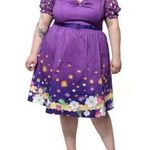 Disney 🌮NWT Stitch Shoppe Rapunzel Lanterns Purple Allison Dress, Size 2XL Photo 0