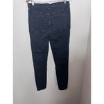 J.Crew  Jeans Women Sz 31 Tall 9" Mid Rise Signature Stretch Black Skinny Dark Photo 6