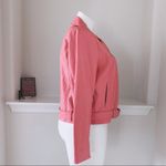 Michael Kors  Jacket Dusty Rose Bomber Faux Leather Plus Size XXL NWT Photo 6