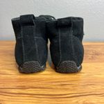 Eddie Bauer  Black Chukka Bootie Ankle Boot Womens Size 10 Leather Suede Lace Up Photo 5