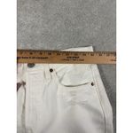 Levi's ‎ 501 S Premium Jeans Women's 28x30 Straight Button Fly White Photo 8