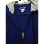 Champion  Women's Athletic Hoodie Full Zip Size Large Blue Photo 1