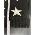 Zenana Women Black Star Printed Cowl Neck Knit Pullover Sweater Size S Oversized Photo 7
