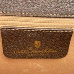 Gucci GG Supreme Horse Bit Brown Clutch & Crossbody Bag Two Tone Hardware EUC Photo 11