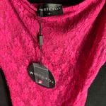 White Fox Boutique  Lace Dress Mini Pink Photo 2