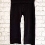 Aerie  Rolldown Black Cropped Leggings Size XS Photo 4