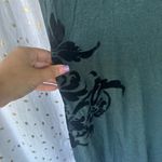 Soft Surroundings Scoop Neck Velvet Applique Detail Casual Tunic Dress Top M Photo 3