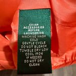 Ralph Lauren Lauren  Quilted Jacket Size L Orange Crest Sleeve Snap Front Photo 7