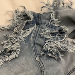 Ocean Drive Denim Jean Shorts Womens Junior Size 1 Fringe Festival Casual Photo 8