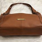Relic faux leather pebbled shoulder bag cognac 16x10.5x2.5” Photo 2
