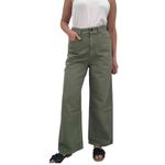 SANDRINE ROSE X FREE PEOPLE Wide Leg Pant Jeans‎ Size 24 Army Green NEW Photo 1