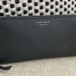 Kate Spade Spencer Saffiano Leather Zip-Around Continental Wallet Black Photo 0