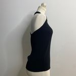 Helmut Lang Black Pulled Asym Racerback Tank Photo 10