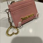 Juicy Couture  Pink Key & Card Holder with Gold Details Photo 2