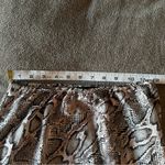 French Connection  Snakeskin Satin Midi Slip Skirt XS Photo 2