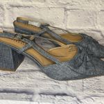 Journee Collection  Women's Textured Gray Heels Photo 2