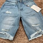 Ymi Light Wash Bermuda Shorts Photo 6