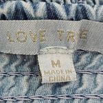 Love Tree Blue Chambray Mini Bodycon Dress Size Medium Blue Bodycon Denim Dress Photo 6