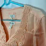 Malvin Hamburg Germany peach Linen Shirt Dress Size: M Size M Photo 6