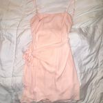 Lucy in the Sky  Double Tie Wrap Dress Blush Photo 2