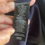 Rebecca Taylor Wool Blend Navy Cross Hatch Dress Photo 11