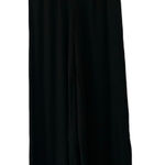 OGL Women's High Rise Plicated Textured Wide Leg Pant Trousers Black XS New Photo 0