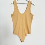 Abercrombie & Fitch Abercrombie Ribbed Wide Strap Sleeveless Scoop Neck Tank Top Bodysuit Size XL Photo 1