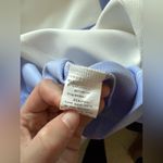 Ces Femme Light Blue/Purple and White Colorblock Shift Dress Size Large Blue Photo 6