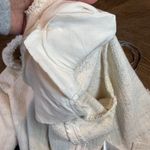 IRO  Wondrous Tweed Frayed Jacket Shaggy Cream Off-White Size 38 US 6 Medium Photo 6