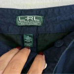 Ralph Lauren Lauren Active ‎ Crop Cargo Activewear Pant Women’s Size 6 Navy Blue Photo 11