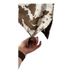 Miaou Dress Women XS Brown White Cow Print Strapless Lotte Mini Sheath Sexy‎ Photo 7