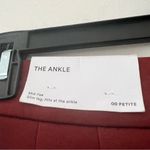 Ann Taylor The Ankle Midrise Slim Leg Maroon Burgundy Work Career Dress Pant 00P Red Photo 5