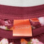 Strawberry shortcake fleece sweatshirt women's size Large Red Photo 2
