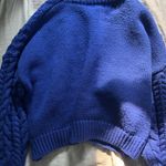 Blue Bell Oversized Sweater Electric Teal Size L Photo 1