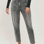 Something Navy NWT  Roxie Snap Denim Jeans Washed Black Size 0 Photo 1