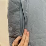 Athleta  Light Blue Quilted Mini Skirt zipper ski lodge Photo 4