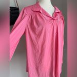 Vanity Fair Vintage  Pink Button Nightgown Top, Size XL Photo 1