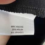 Eileen Fisher Womens Black Pencil Skirt Size XL Viscose Blend Stretch Vented Photo 1