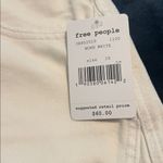 Free People  White Denim Button Up Skirt  Size 28 Photo 1