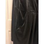 Forever 21 Womens Plus Size 0X Black Velour Long Sleeve Shorts Romper One Piece Photo 3