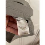 Garnet Hill  grey faux wrap pocket tunic dress size m Photo 5